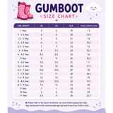 Mr. Zoe Safari, Flexible Rubber Rain Gumboots for Toddlers & Kids