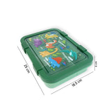 5 Sections Olive Dino Lunch Box For Kids
