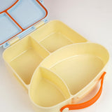 Blue Bread slice Fun themed Kids Lunch Box/Tiffin