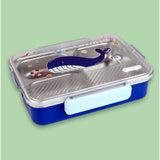 Blue Whale Big Size Stainless Steel Kids Lunch Box