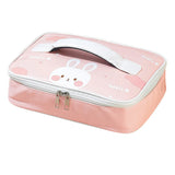 Big Size Clouds Bunny Stainless Steel Lunch Box with Lunch Bag & free Dip Box