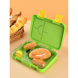 Green Dinosaur Volcano Bento Lunch Box for Kids