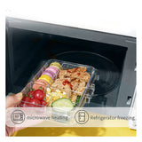 Green Dinosaur Volcano Bento Lunch Box for Kids