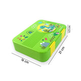 Green Dinosaur Volcano Bento Lunch Box for Kids