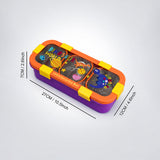 Long Rectangle Dinosaur World Lunch Box