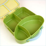 Pastel Mint Bread slice Fun themed Kids Lunch Box/Tiffin Box