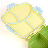 Pastel Mint Bread slice Fun themed Kids Lunch Box/Tiffin Box