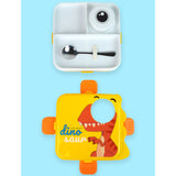 Yellow One Eye Stainless Steel Lunch Box For Kids