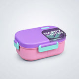 Purple Window Color-block, Happy Bites Bento Lunch Box