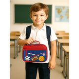 Sports theme Single Compartment Lunch Bag for Kids