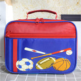 Sports theme Single Compartment Lunch Bag for Kids