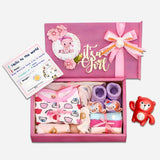 Pink Blush Newborn Hamper