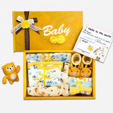 Yellow Sunshine Wooden Baby Shower Box (Gender Neutral)