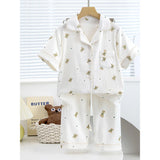 Little Heart sitting Ted Kids Nightsuit