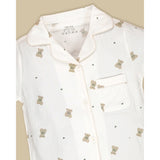 Little Heart sitting Ted Kids Nightsuit