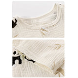 Lazy Panda, Organic Crushed soft Muslin Cotton Kids Nightsuit
