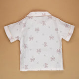 Pink Rabbit Bow Kids Nightsuit