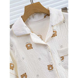 Bear Face Strawberry Kids Nightsuit