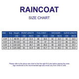 Beige Bear 3D Paw Knee Length Raincoat for Kids