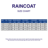 Pink Rabbit 3D Paw Knee Length Raincoat for Kids