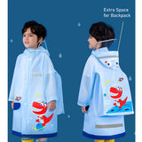 Dino Hit Space Raincoat for Kids
