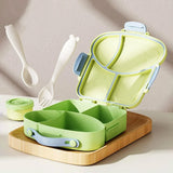 2 Pcs Green Tumbler & Bread Style Lunch Box Rakhi Gift Combo for Kids with Free Rakhi & Jute drawstring bag.