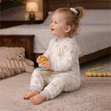 Cap Elephants, Full Sleeves Jumpsuit Romper for Tiny Toddlers