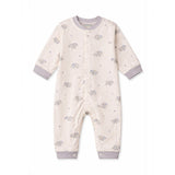 Cap Elephants, Full Sleeves Jumpsuit Romper for Tiny Toddlers