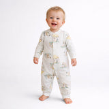 Cute Hedgehog, Full Sleeves Jumpsuit Romper for Tiny Toddlers