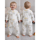 Cute Hedgehog, Full Sleeves Jumpsuit Romper for Tiny Toddlers