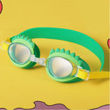 3d Monster Back Anti Fog UV Protection Leakproof Design Swim Goggles for Kids, 3yrs-8yrs