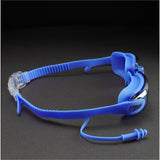 All Blue Eyelid Style Anti Fog UV Protection leakproof design Swim Goggles for Kids 10yrs and above