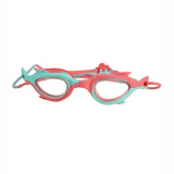 Pink & Mint Fishtail Designed Frame, Anti Fog UV Protection Leakproof Design Swim Goggles for Kids, 3 years-8 years