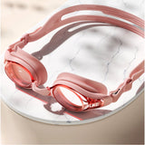 Peach Black Case Anti Fog UV Protection leakproof design Swim Goggles for Kids 4 yrs-10 yrs