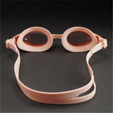 Peach Black Case Anti Fog UV Protection leakproof design Swim Goggles for Kids 4 yrs-10 yrs