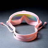 Pink Anti-Fog UV Protection Leakproof Swim Goggles for Kids, 7-15 Years