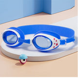 Starry Blue Anti Fog UV Protection Leakproof Design Swim Goggles for Kids, 3yrs -8yrs