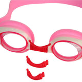 Starry Pink  Anti Fog UV Protection Leakproof Design Swim Goggles for Kids, 3yrs -8yrs