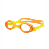 Tie Dye Yellow Blend with Orange Anti Fog UV Protection Leakproof Design Swim Goggles for Kids, 1yr-4yrs