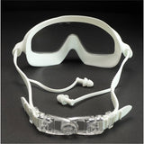 White with purple Button style Anti Fog UV Protection leakproof design Swim Goggles for Adults