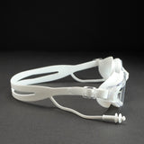 White Cat eye Shape Frame Anti Fog UV Protection leakproof design Swim Goggles for Adults