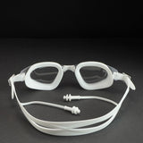 White Cat eye Shape Frame Anti Fog UV Protection leakproof design Swim Goggles for Adults
