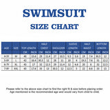 2 Pcs Geomteric Dino, T-shirt & Shorts Set, Toddlers & Kids Swimwear with matching Swim Cap, plus Free Wash Bag & Free Swim Detergent