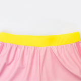 3 pcs Pink ThunderBolt Matching Top,Leggings & Jacket style Swimwear set for Pre teens & Teens