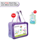 Animal Kingdom Toddlers & Kids Swimwear with matching Swim Cap, plus Free Wash Bag & Free Swim Detergent