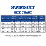 Blue Lhama, Toddlers & Kids Swimwear with Free Wash Bag & Free Swim Detergent
