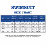 Fish Sea Print Toddlers & Kids Swimwear with Free Wash Bag & Free Swim Detergent