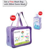 Beige Fruit Emoji, Toddlers & Kids Swimwear with matching Hat, Free Wash Bag & Free Swim Detergent