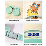 Doggy & Ducky Swim Ring, Kids Waterproof Swimming Bag/ Beach Bag