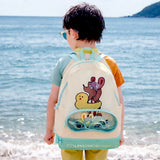 Doggy & Ducky Swim Ring, Kids Waterproof Swimming Bag/ Beach Bag